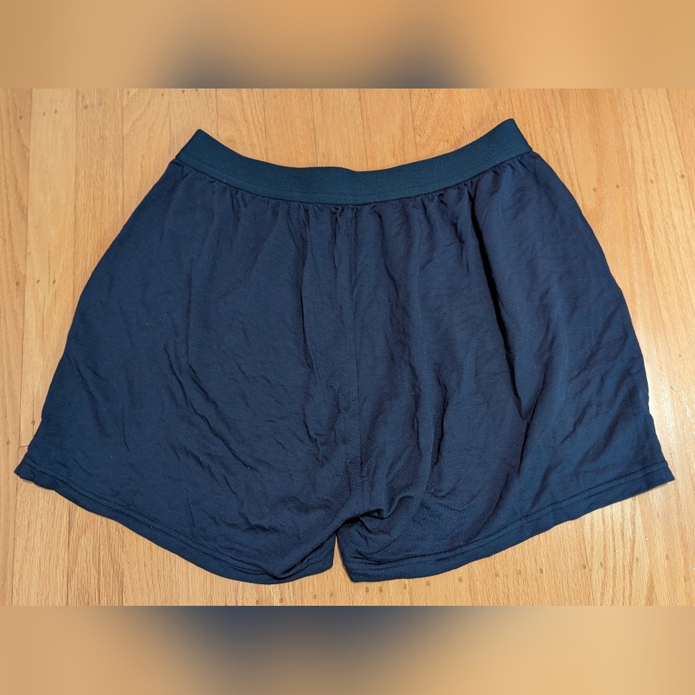 Jambys Boxers With Pockets Navy Blue Size Medium M - Picture 2 of 3